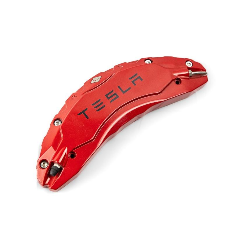 Cache étriers rouge pour Tesla Model 3