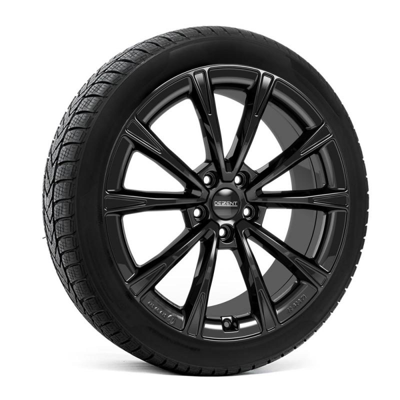 Pack Roues Complètes Hiver pour Tesla Model Y | Jantes 19" DEZENT AR BLACK