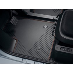 Jeu de Tapis caoutchouc pour Citroën AMI OEM Orange