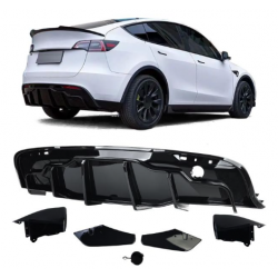 Gloss Black Rear Diffuser for Tesla Model Y