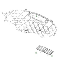 Flacher Boden mit Anhängerkupplungsklappe für Tesla Model 3