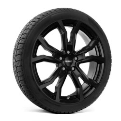 Complete Wheel Pack for VOLVO EX30 | 18" DEZENT TV BLACK Rims