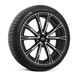 Complete Wheel Set | 20" DEZENT AR Dark Rims for Tesla Model 3