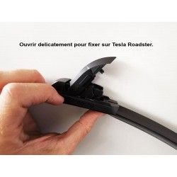 Pack de 2 Essuie-glaces BOSCH ultra-plats Aerotwin pour Tesla Model S, 3, X et Roadster