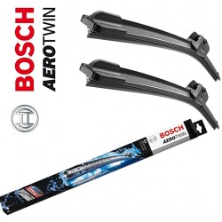 Pack de 2 Essuie-glaces BOSCH ultra-plats Aerotwin pour Porsche Taycan | Cross Turismo | Sport Turismo