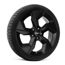 Complete Wheel Pack | 19-inch Dezent AO Black Rims for KIA EV6 ABE