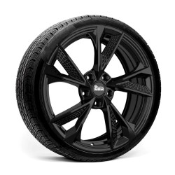 Complete Wheel Set | 19" MAM RS6 Black Rims for Tesla Model 3