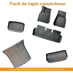 Pack Tapis caoutchouc pour Tesla Model Y