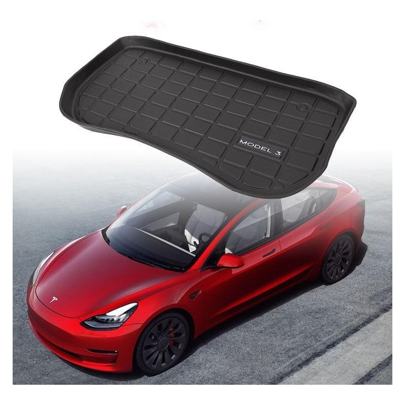 Tapis 3D TPE coffre avant pour Tesla Model 3 2021 (Modèles après août 2020)