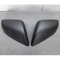 Coques de rétroviseur en véritable Carbone Model X