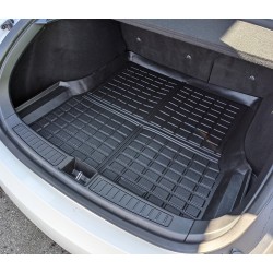 Tapis Coffre de coffre arrière 3D TPE pour Tesla Model S