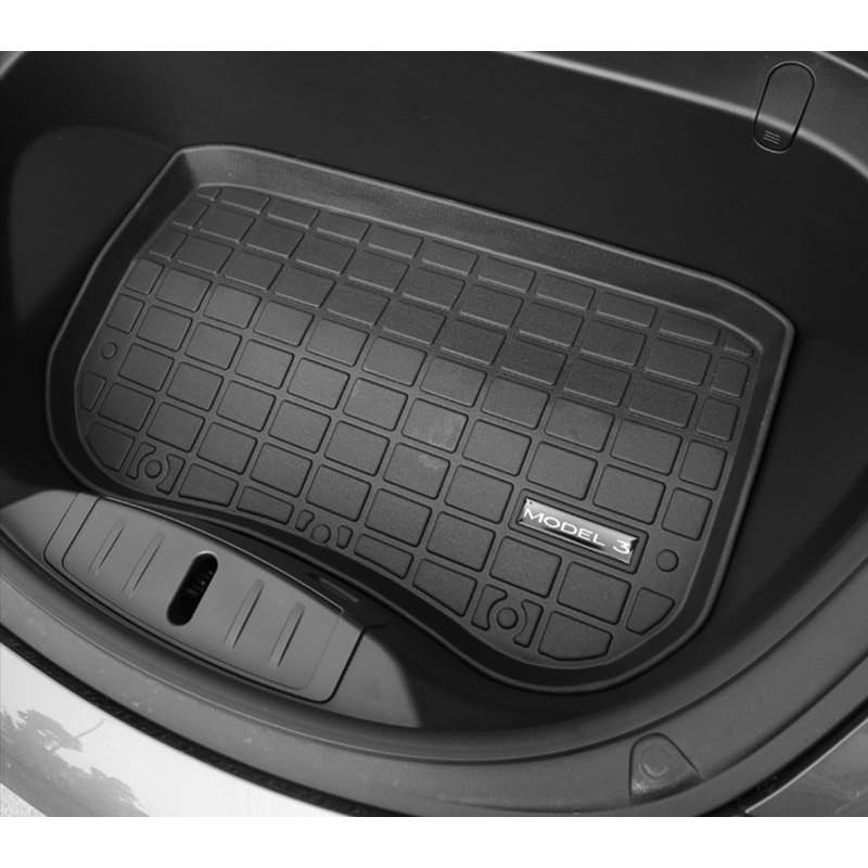 Tapis 3D TPE coffre avant pour Tesla Model 3 (Modèles avant août 2020)