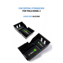 Organiseur de console centrale pour Tesla Model 3 (Modèles 2018 à 2020)