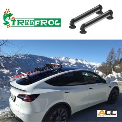 Porte Ski & Snowboard à ventouses pour Tesla | Treefrog